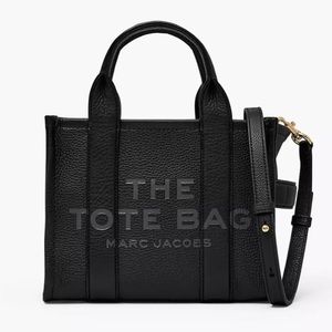 Leather black Marc Jacobs small tote bag